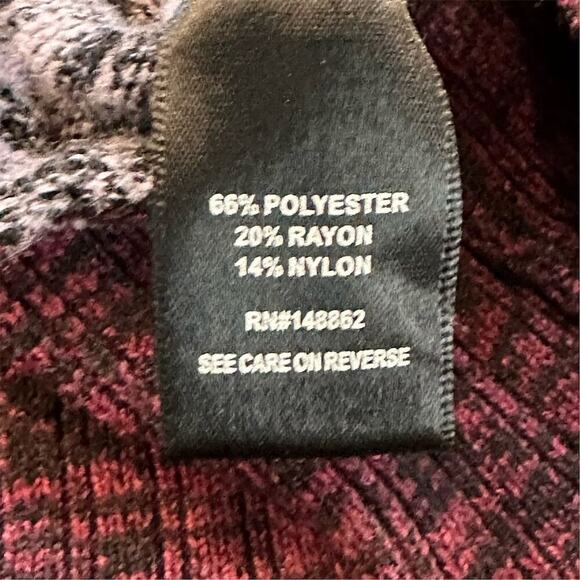 Torrid Women's Striped Hooded Zip-Up Sweater Size 1 Multicolor - Picture 4 of 8